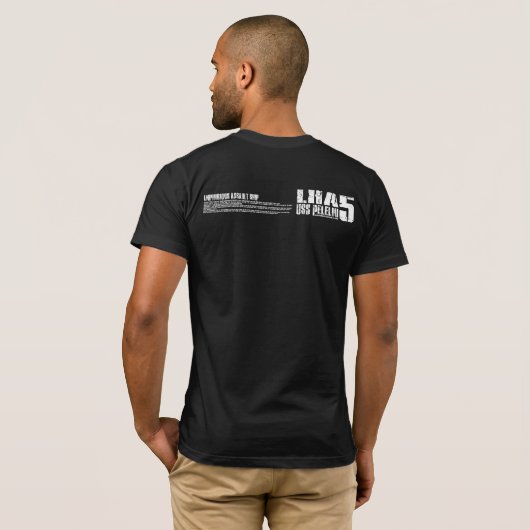 Amfibisch aanvalsschip Peleliu Shirt (Achterkant volledig)