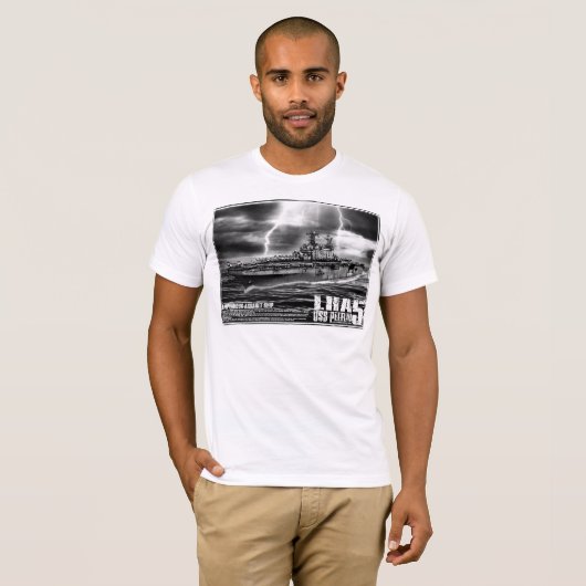 Amfibisch aanvalsschip Peleliu Shirt (Voorkant volledig)