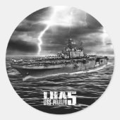 Amfibisch aanvalsschip Peleliu Sticker (Voorkant)