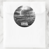 Amfibisch aanvalsschip Peleliu Sticker (Tas)