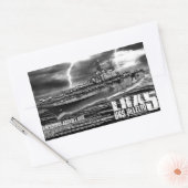 Amfibisch aanvalsschip Peleliu Sticker (Envelop)