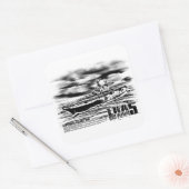 Amfibisch aanvalsschip Peleliu Sticker (Envelop)