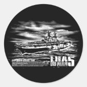 Amfibisch aanvalsschip Peleliu Sticker (Voorkant)