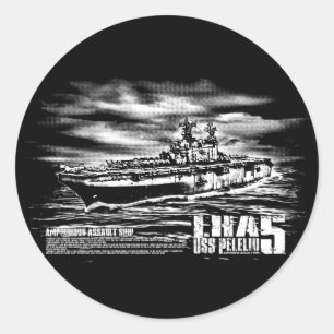 Amfibisch aanvalsschip Peleliu Sticker