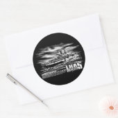 Amfibisch aanvalsschip Peleliu Sticker (Envelop)