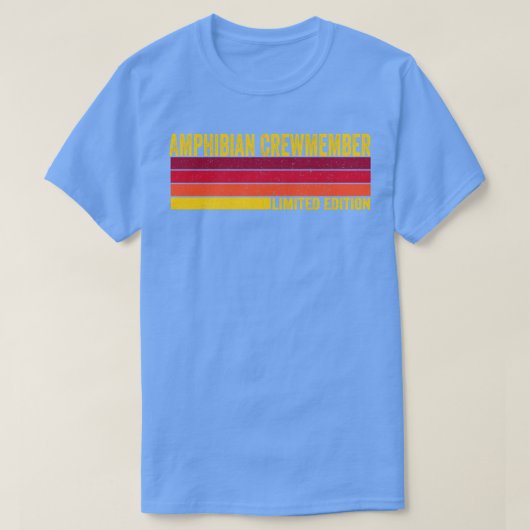 Amfibisch bemanningslid t-shirt (Design voorkant)