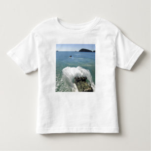 Amfibische Assaulenuitstappen uit het ruim Kinder Shirts