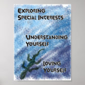 Amfibische autisme: water poster (Voorkant)