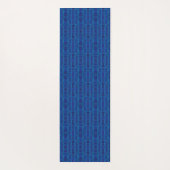 Amfibische en viskoning, fantasiekunst, onderwater yogamat (Achterkant)