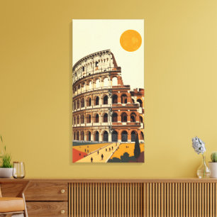 Amfitheater Colosseum Canvas Afdruk