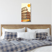 Amfitheater Colosseum Canvas Afdruk (Insitu (Slaapkamer))