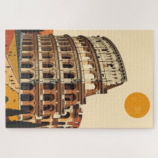 Amfitheater Colosseum Legpuzzel (Horizontaal)