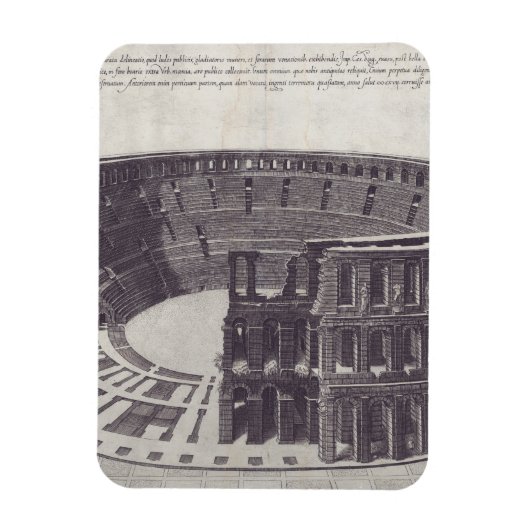 Amfitheater in Verona op het Piazza Bra Magneet (Verticaal)