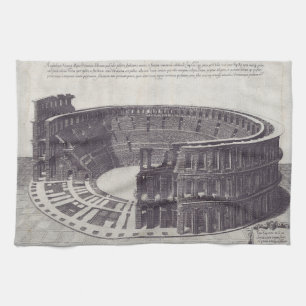 Amfitheater in Verona op Piazza Bra Theedoek