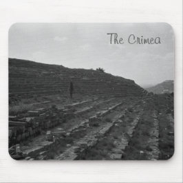 Amfitheater Limestone Quarry op de Krim Muismat