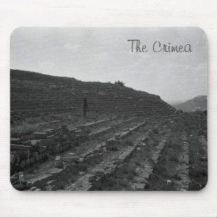 Amfitheater Limestone Quarry op de Krim Muismat