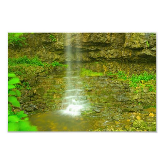 AmfitheaterHerfsten, John Bryan State Park, Ohio Foto Afdruk (Voorkant)