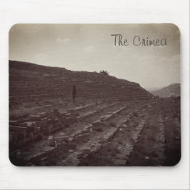 Amfitheaterkalksteengroeve in de Krim Muismat