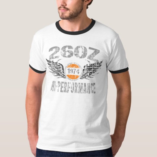 amgfrx-1974 Datsun 260Z T-shirt (Voorkant)