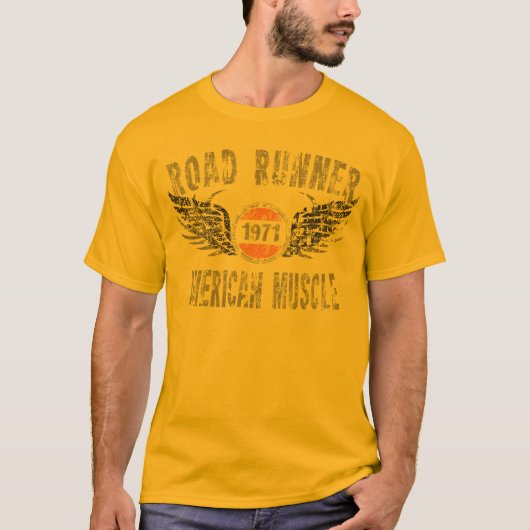 amgrfx - 1971 Road Runner T Shirt (Voorkant)