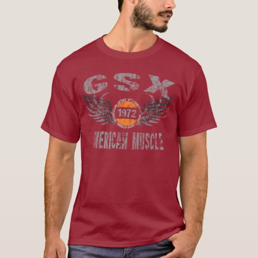 amgrfx - 1972 Buick GSX T-Shirt (Voorkant)