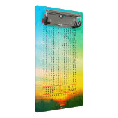 Amhaars alfabet Ethiopische taal Mini Klembord (Schuin)