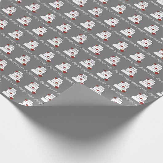 Amhaarse Ethiopische trouwwens የጋብቻስጦ ታ Cadeaupapier (Hoek)