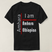 Amhara Ethiopia  T-shirt (Design voorkant)