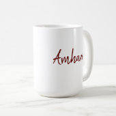 Amhara Ethiopië Mok (Voorkant rechts)