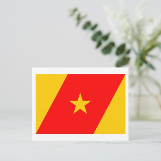 Amhara Flag Briefkaart (Staand voorkant)