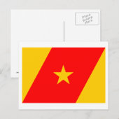 Amhara Flag Briefkaart (Voorkant / Achterkant)