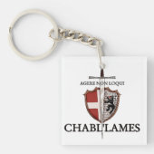 AMHE-logo affiche van de 74 Sleutelhanger (voorkant)
