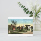  Amherst College MA 1912 Briefkaart (Staand voorkant)