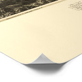 Amherst, MA Panoramic Map - 1886 Poster (Hoek)