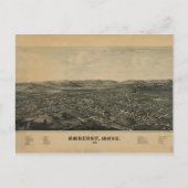 Amherst, Massachusetts (1886) Briefkaart (Voorkant)