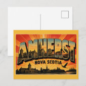 Amherst Nova Scotia Grensstad Briefkaart (Voorkant / Achterkant)