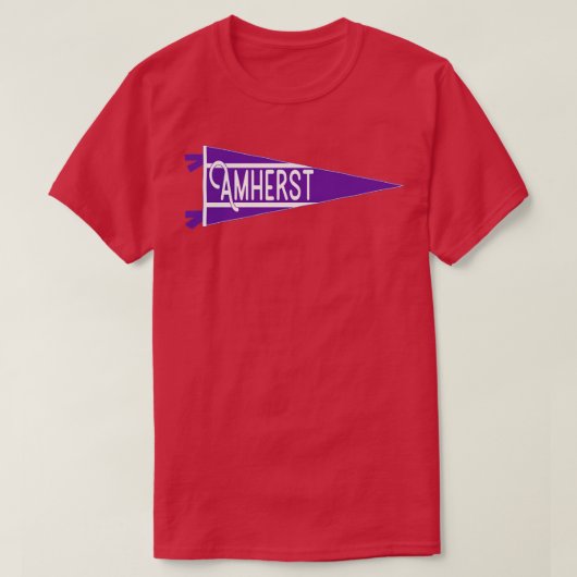 Amherst Pennant T-shirt (Design voorkant)