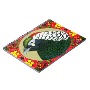 Amherst Pheasant and Flowers Notitieboek