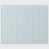 Amherst Print op Licht Turquoise Cadeaupapier (Vlak)