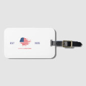 AMI-Bagagelabel - Oost 1935 Bagagelabel (Voorkant (horizontaal))