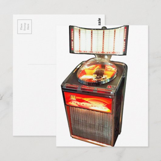 AMI Continental 2 Jukebox Briefkaart (Voorkant / Achterkant)