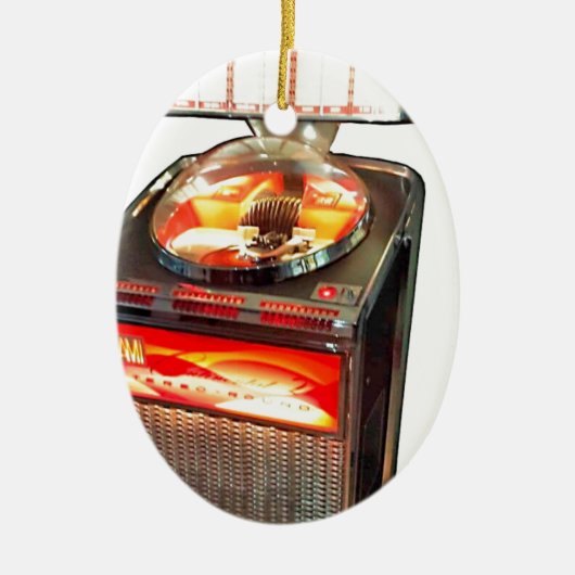 AMI Continental 2 Jukebox Keramisch Ornament (Voorkant)