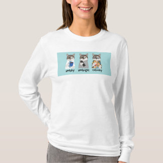 Ami de kantoor Cat t-shirt met lange mouwen