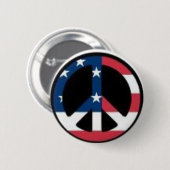 ami-vrede ronde button 5,7 cm (Voorkant /achterkant)