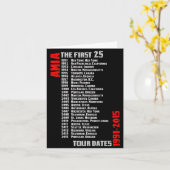 AMIA 25e Jubileum: Wenskaarten Kaart (Gele Bloem)