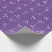 Amiable Monochrome artistieke kerstboom Cadeaupapier (Hoek)