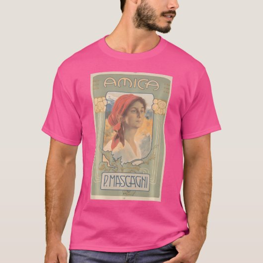 Amica Opera Poster T-shirt (Voorkant)