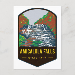 Amicalola Falls Briefkaart