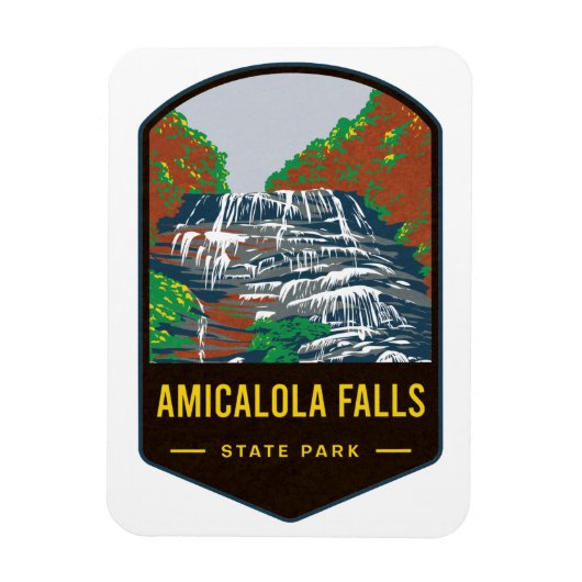 Amicalola Falls Magneet (Verticaal)