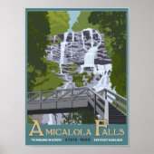 Amicalola-Herfsten Poster (Voorkant)